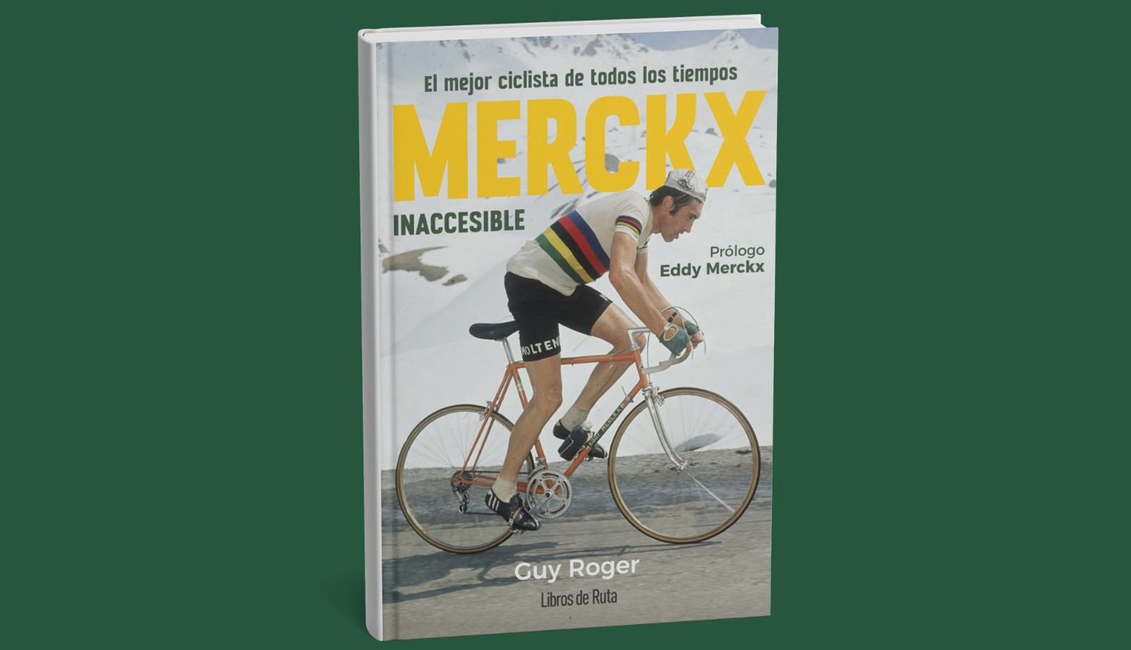 Sale a la venta "Merckx. Inaccesible", la biografía del mejor ciclista de todos los tiempos