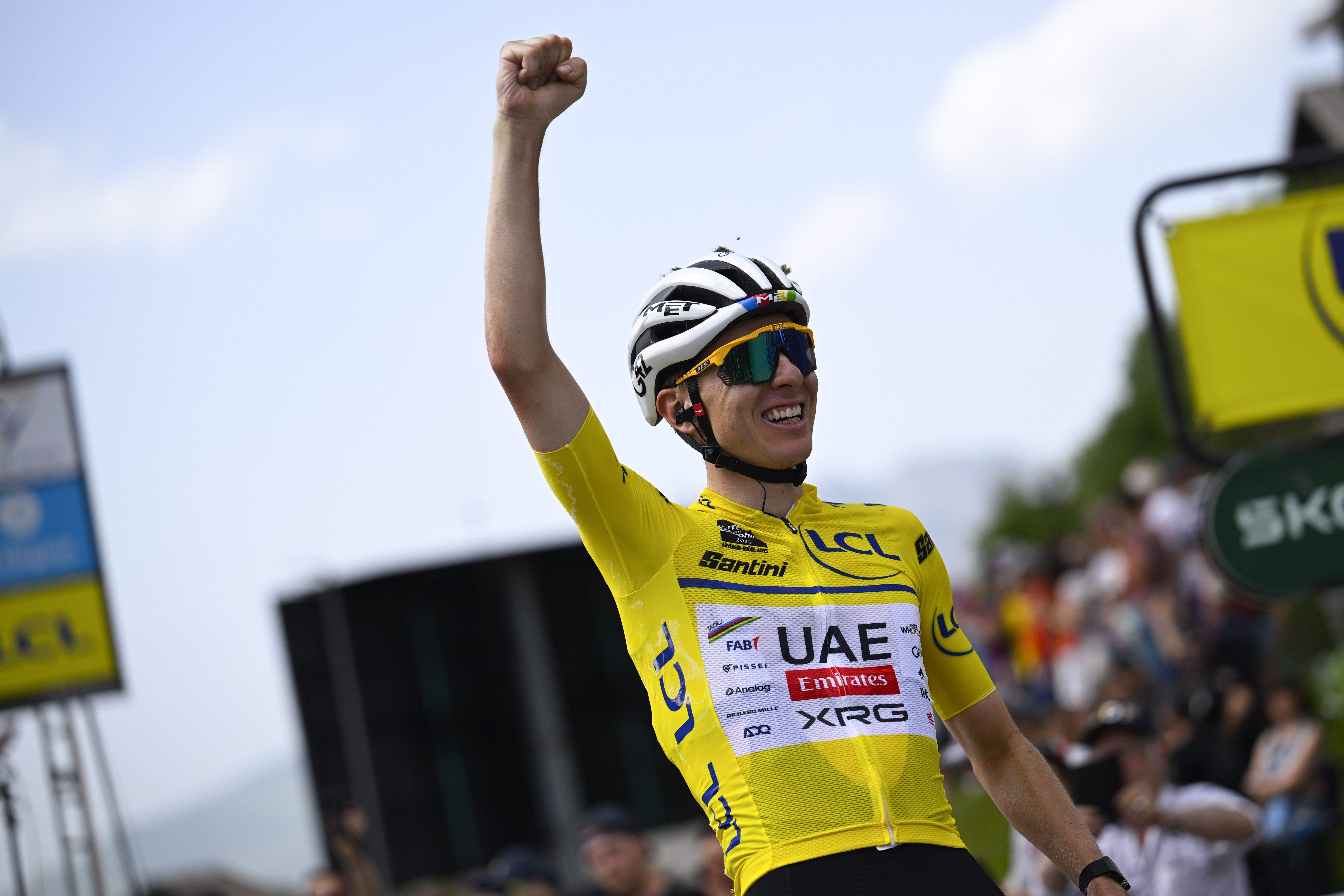 Tadej Pogacar, en plena forma: añade el Critérium du Dauphiné a su palmarés