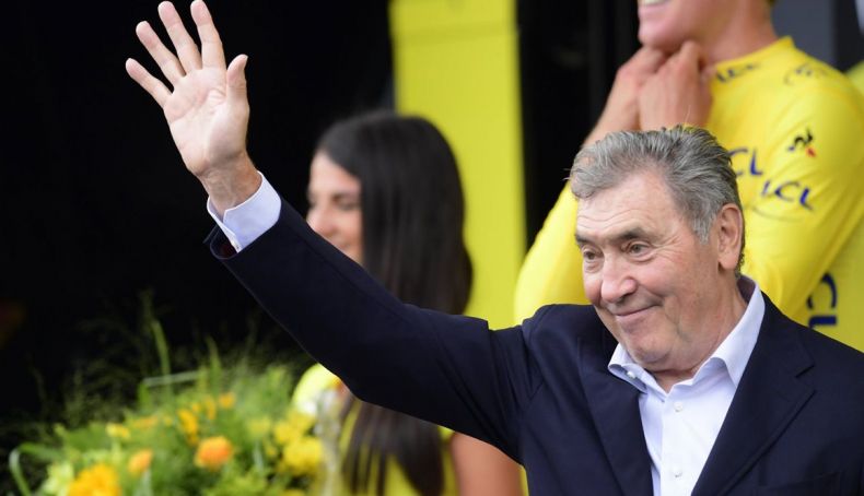 Eddy Merckx en una imagen de archivo de 2019 Eddy Merckx en una imagen de archivo de 2019
