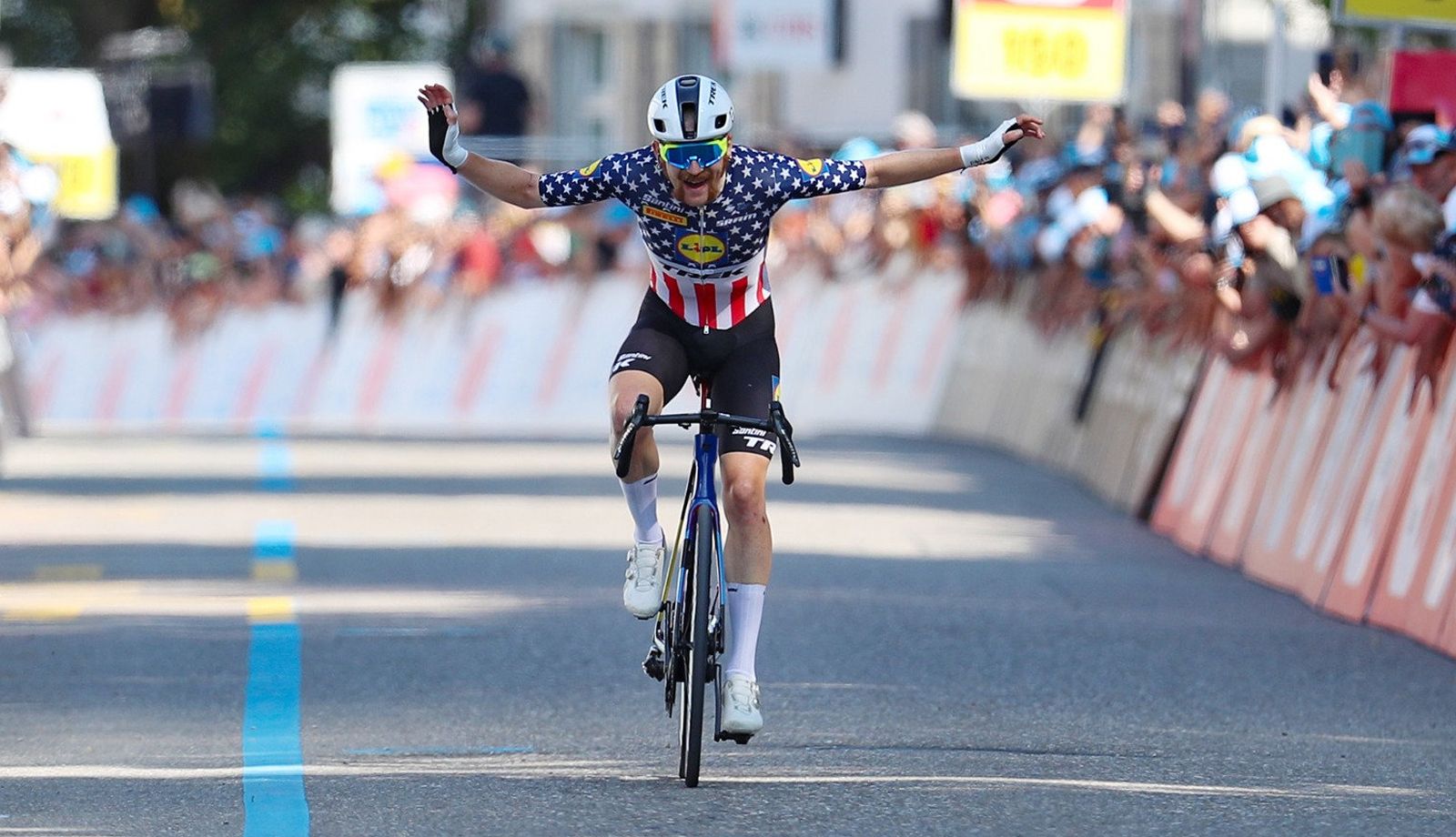 Quinn Simmons remata a lo grande una fuga de 190 km