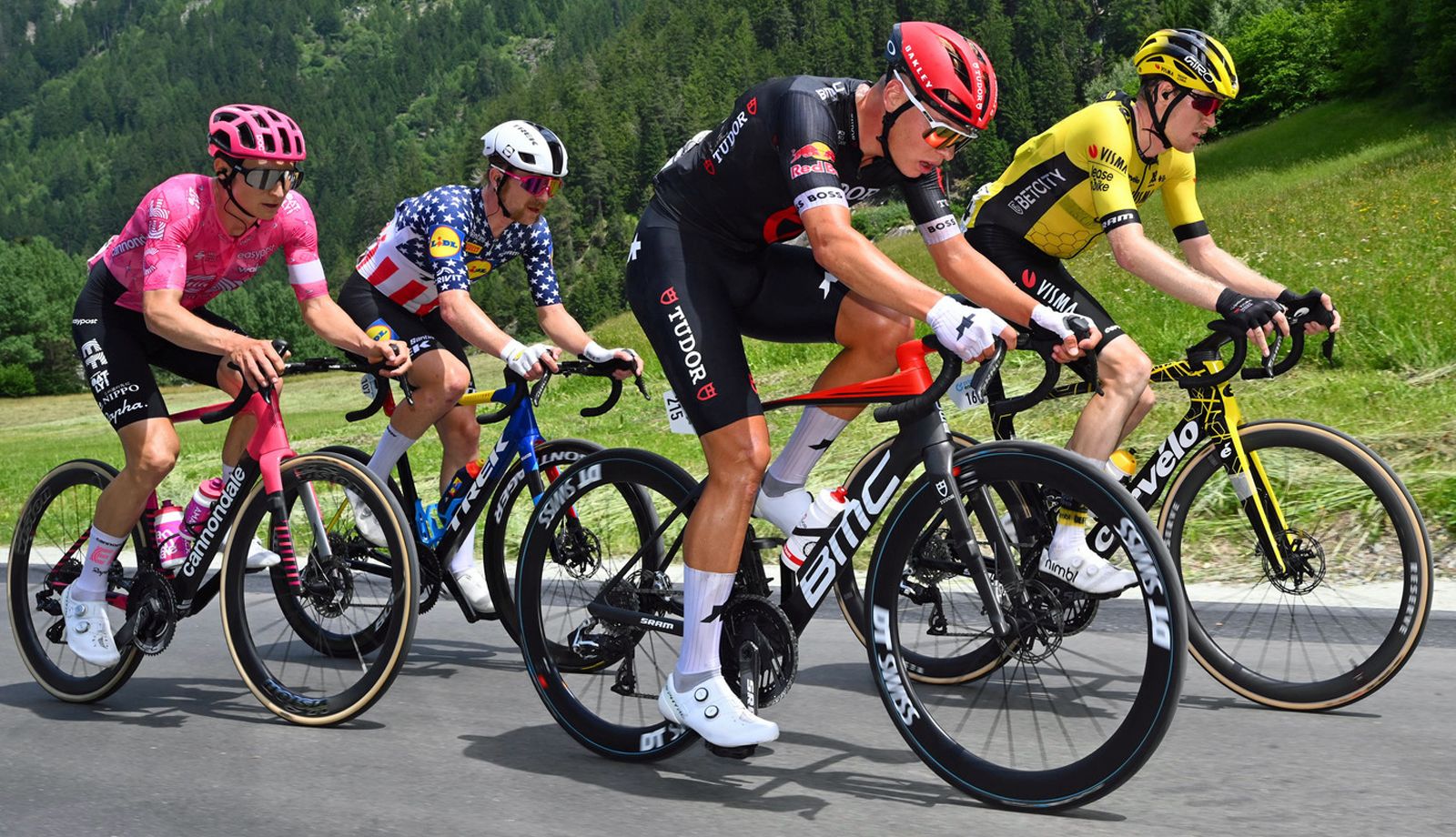 Una imagen de la reciente Vuelta a Suiza. Foto: Sprint Cycling Agency