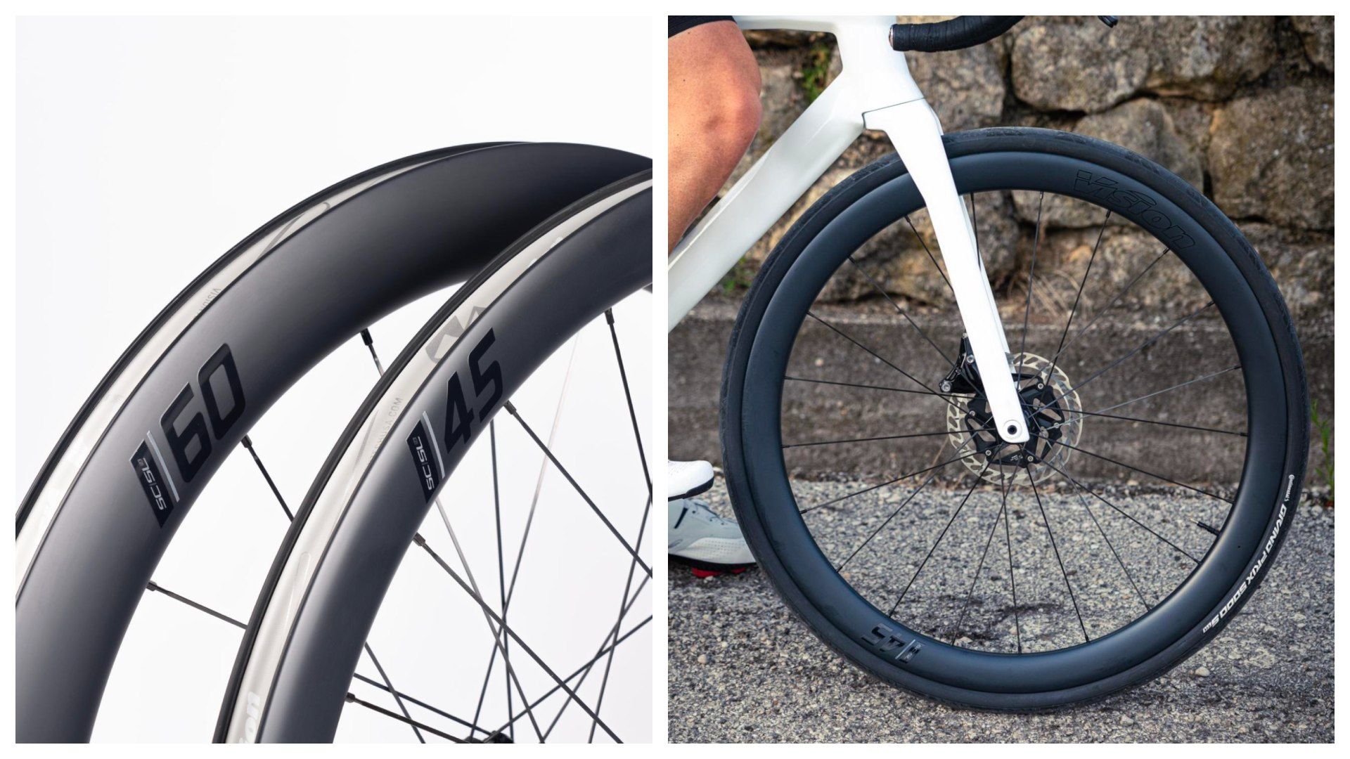 Así son las nuevas SC 45 SL y SC 60 SL de VISION  ruedas de carbono premium a precio competitivo
