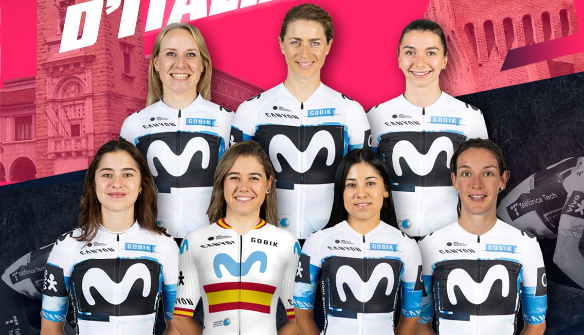 Movistar Team anuncia su equipo para el Giro de Italia Women