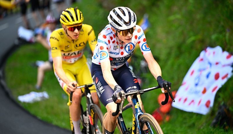 jonas vingegaard y tadej pogacar en una imagen del tour de francia de este ano 2 790x454 jonas vingegaard y tadej pogacar en una imagen del tour de francia de este ano 2 790x454