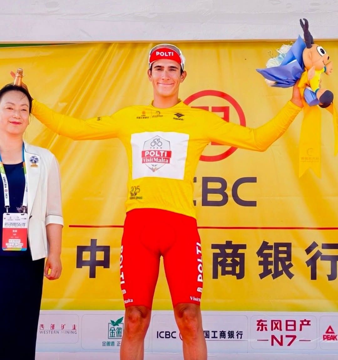 Manuel Peñalver se corona en la primera etapa del Tour of Magnificent Qinghai