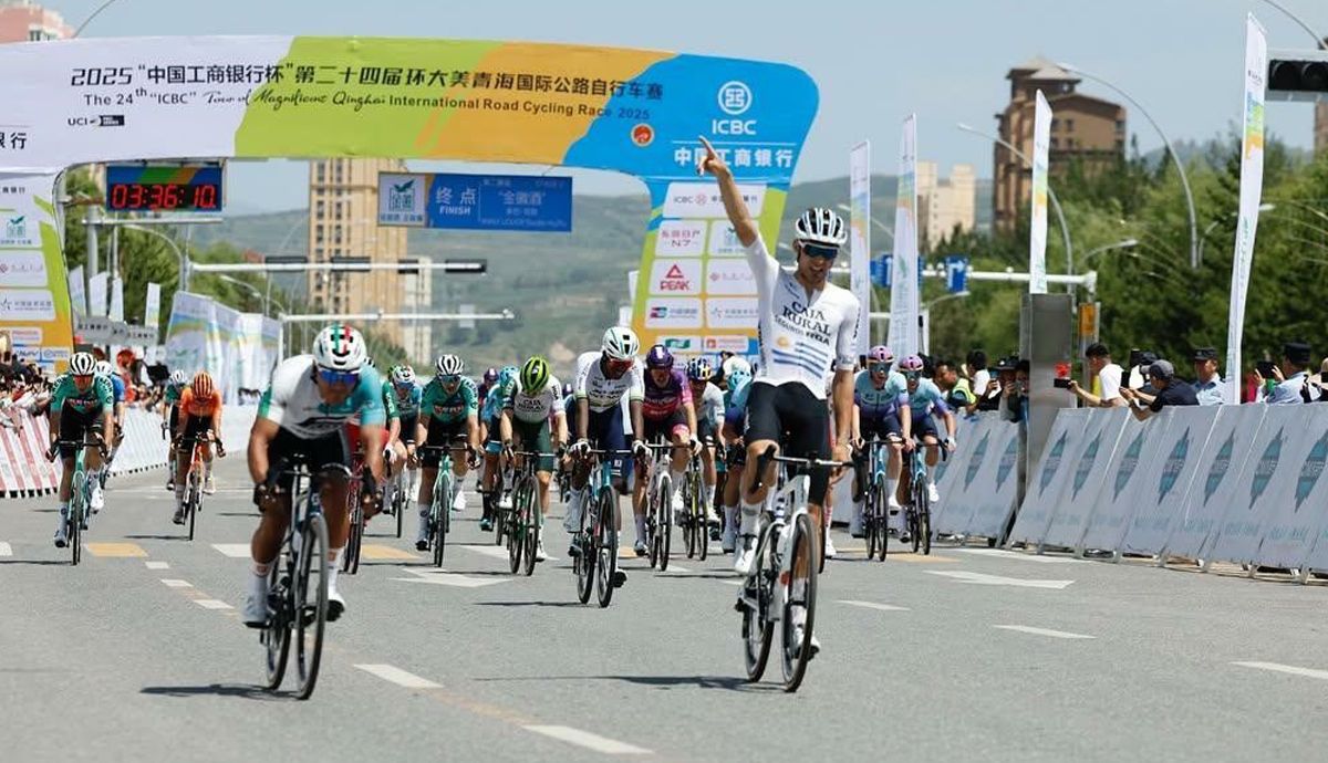 Thomas Silva, victoria y liderato en el Tour of Magnificent Qinghai