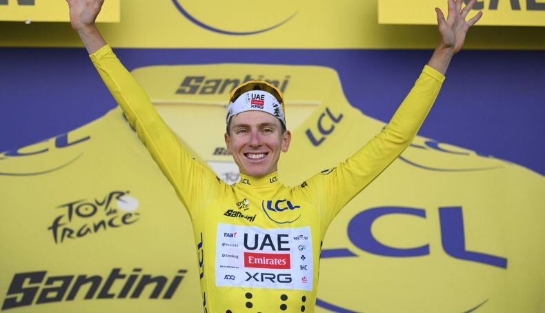 Tadej Pogacar ya luce de amarillo en el Tour Tadej Pogacar ya luce de amarillo en el Tour