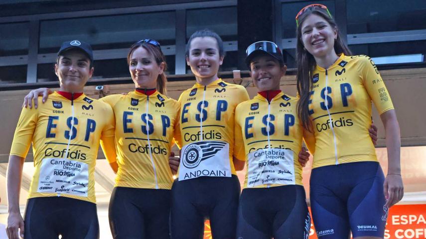 Anguela, Aranguren y Jiménez certifican su título en la general de la Copa de España en León