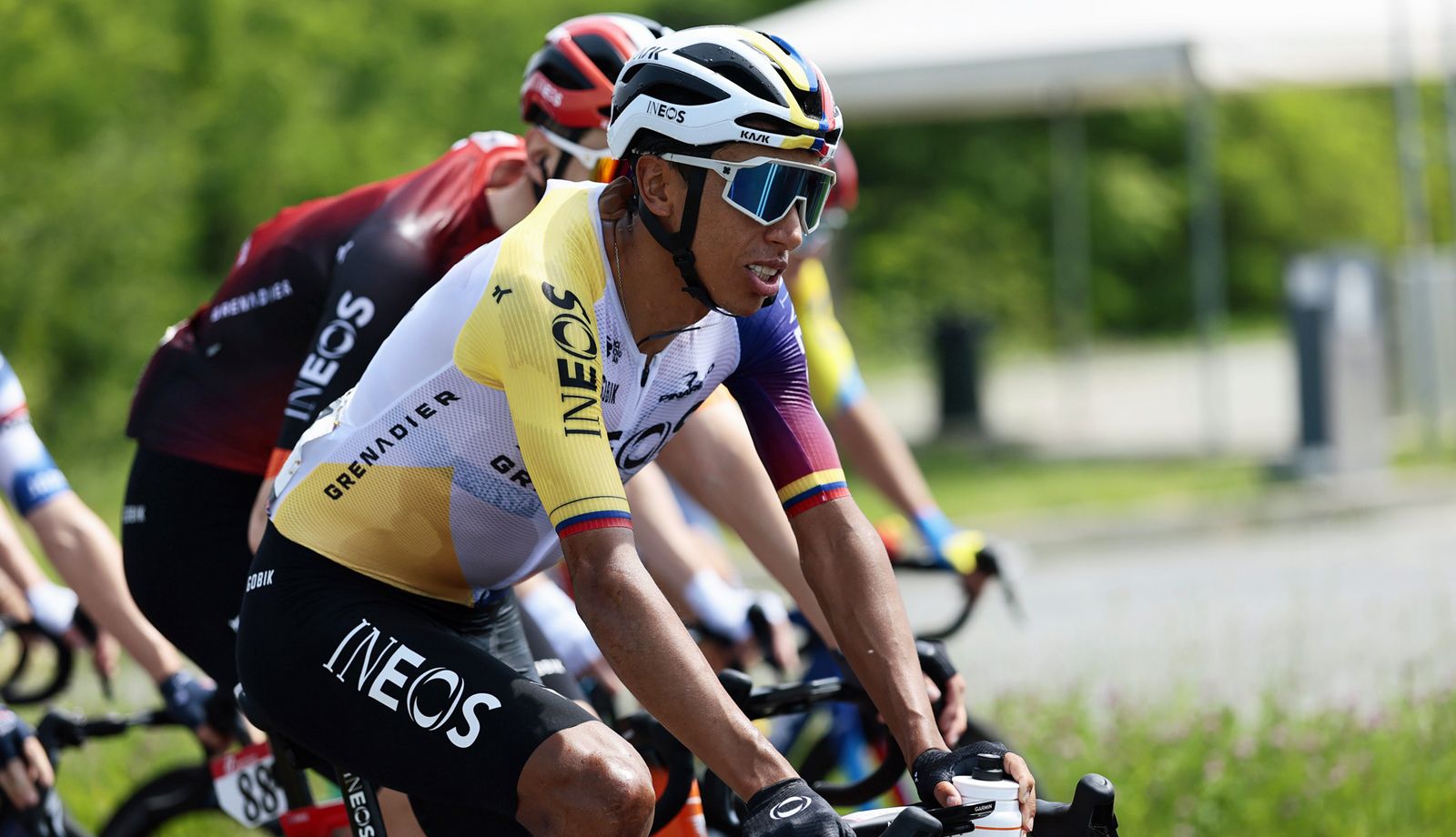 Egan Bernal en una imagen del pasado Giro de Italia