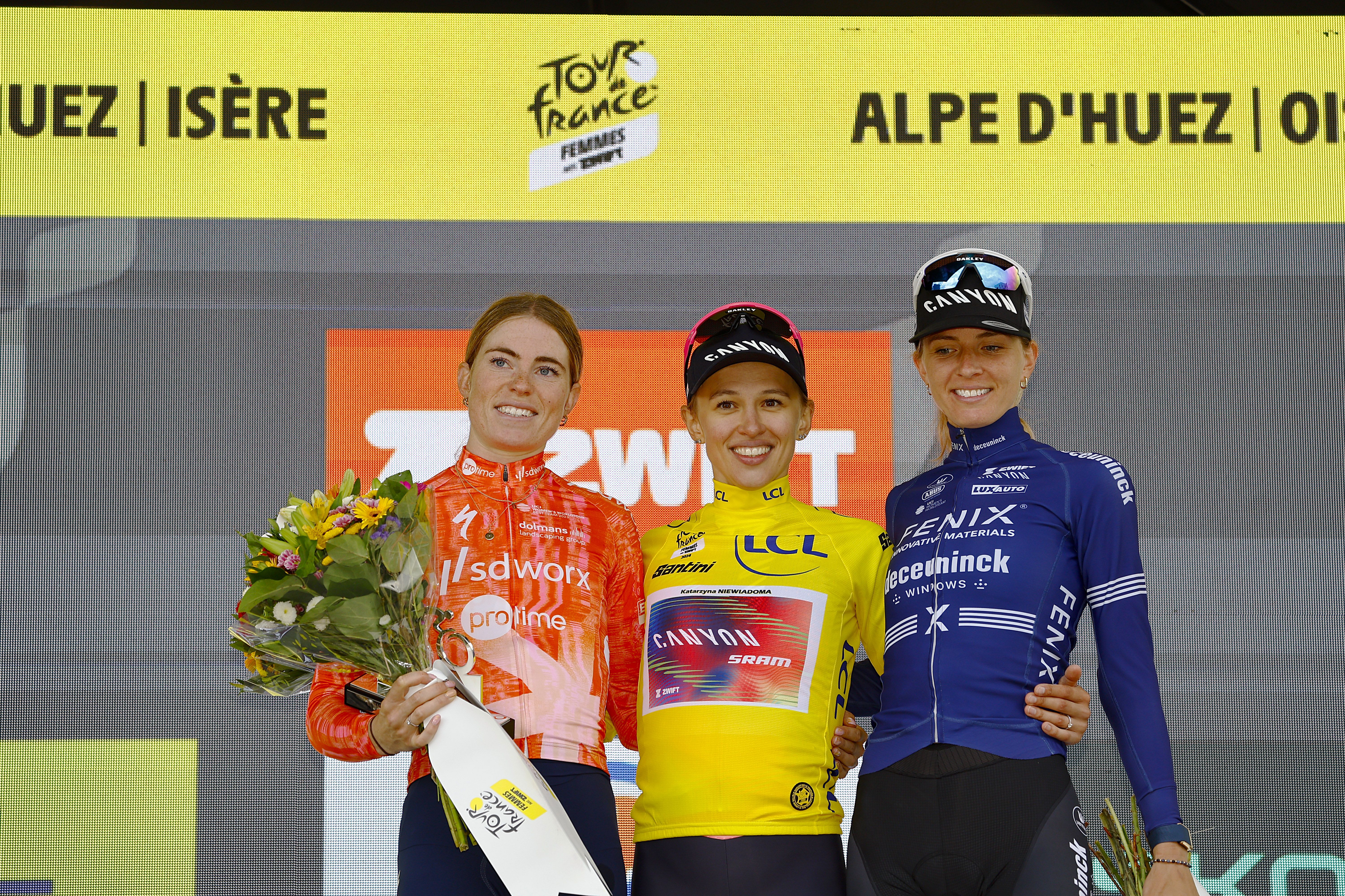 Batalla de gigantes en el Tour de Francia Femmes avec Zwift 2025