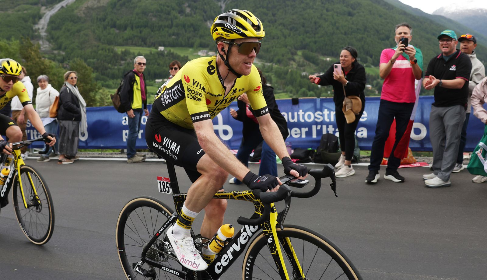 Steven Kruijswijk en una imagen del pasado Giro de Italia