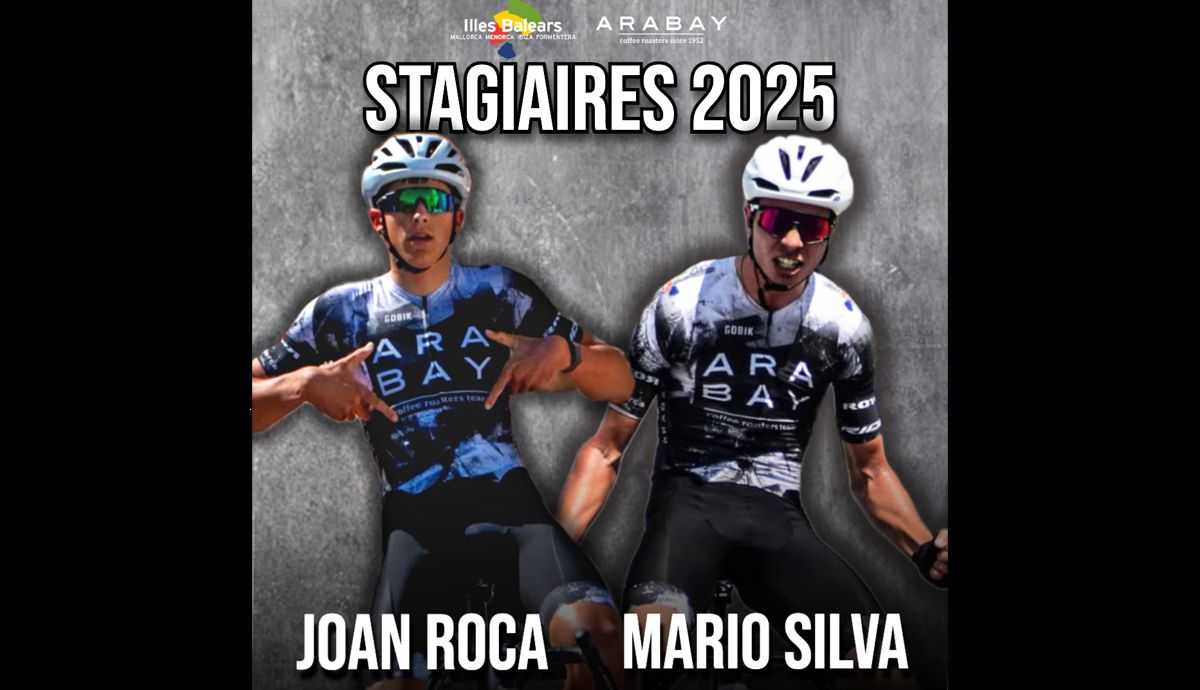 Mario Silva y Joan Roca, 'stagiaires' del Illes Balears-Arabay