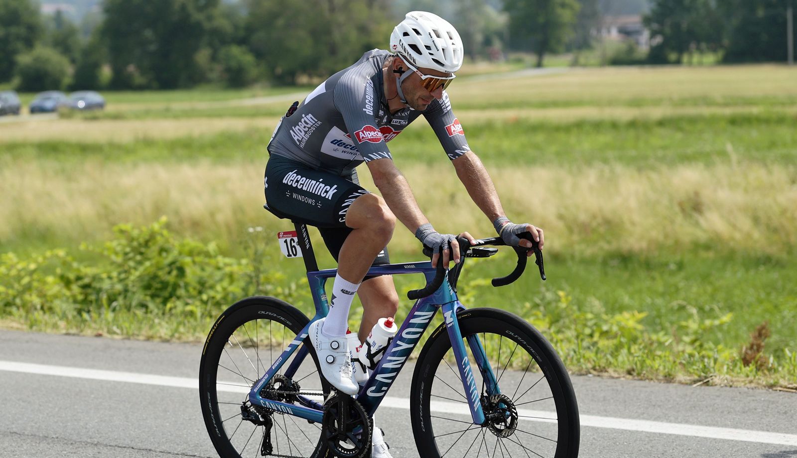 Edward Planckaert en una etapa del pasado Giro de Italia