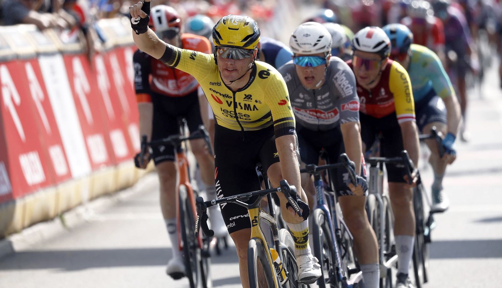 Olav Kooij, primer líder de la Vuelta a Polonia