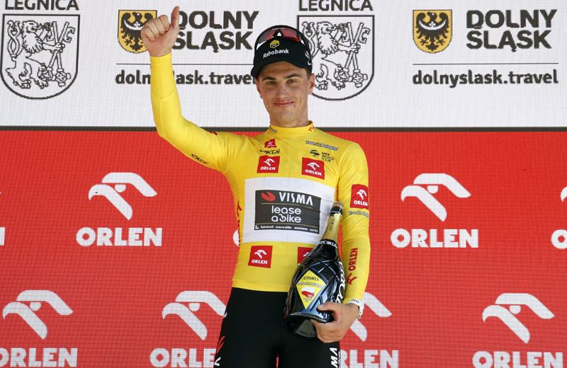 Olav Kooij, maillot amarillo
