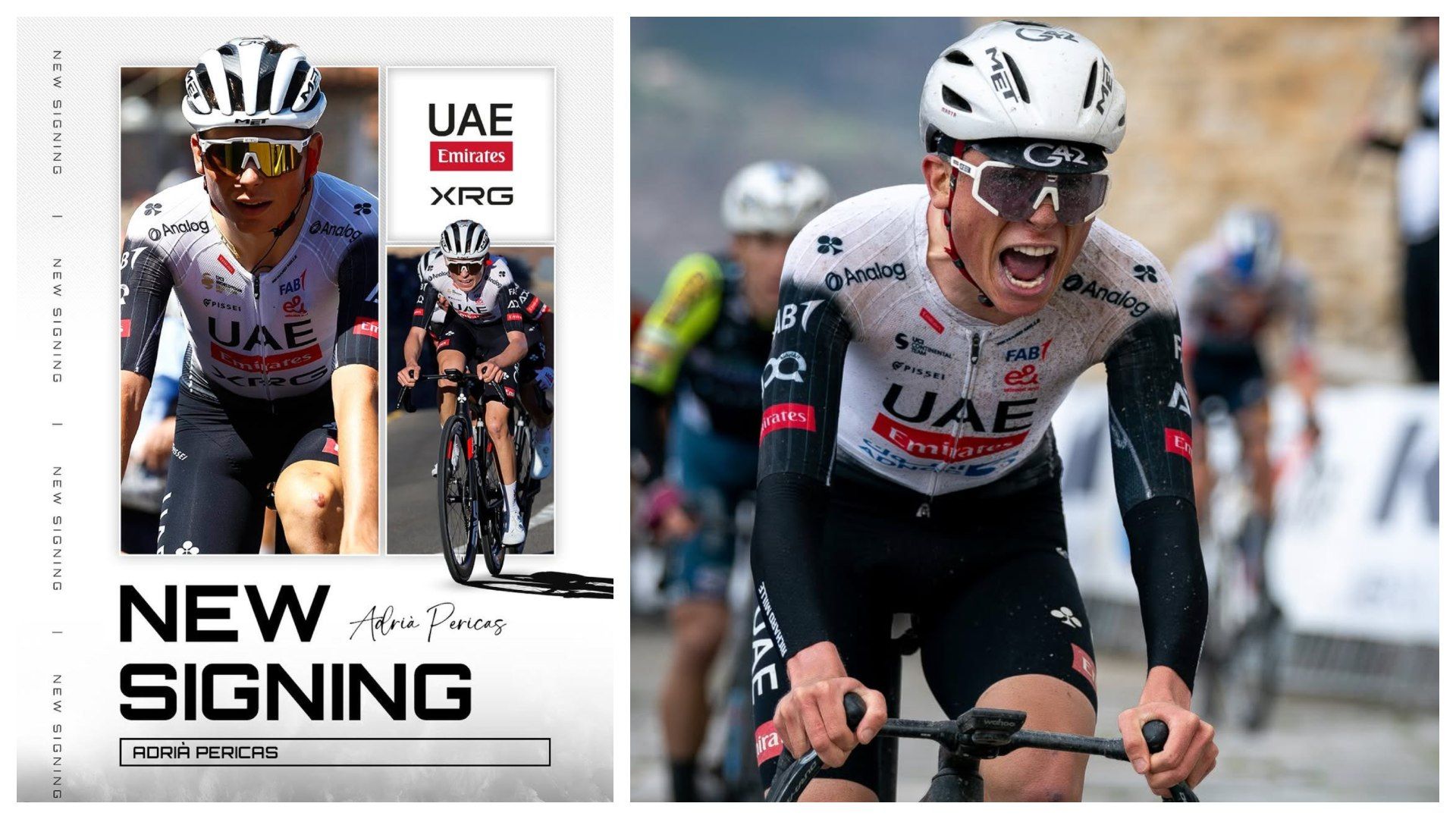 Adrià Pericas correrá en el equipo WorldTour del UAE a partir de la próxima temporada