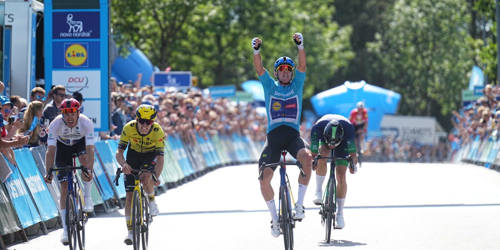 Mads Pedersen completa una Vuelta a Dinamarca inmejorable: victoria en la general y tres triunfos