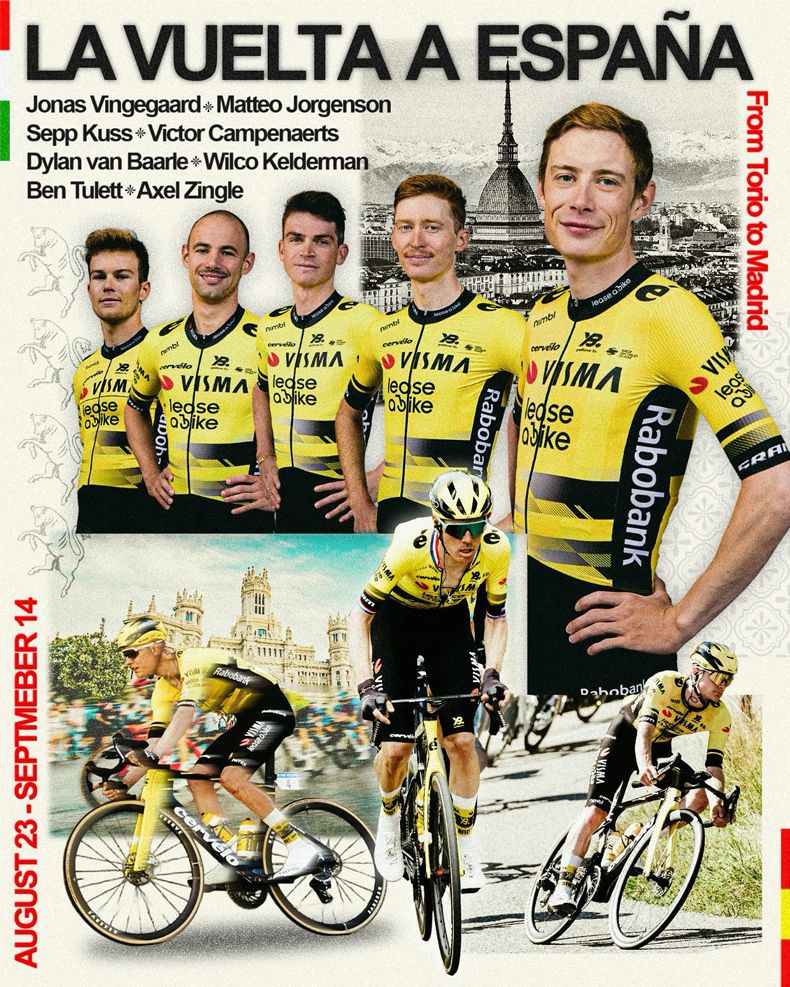Cartel Visma Vuelta