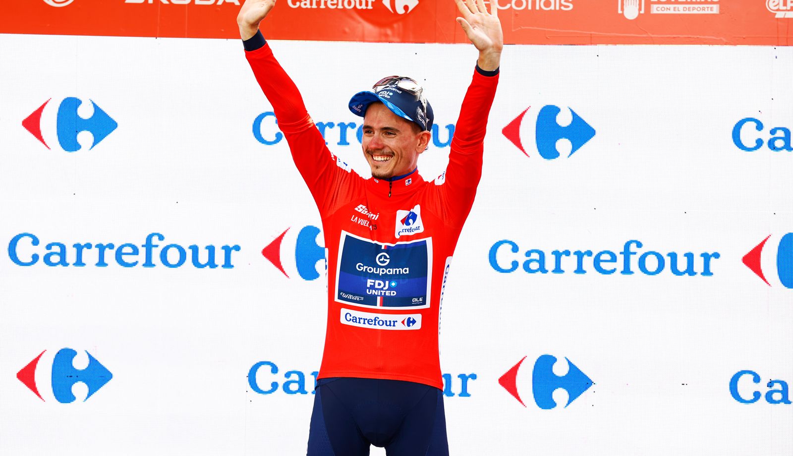 Davis Gaudu, nuevo líder de La Vuelta