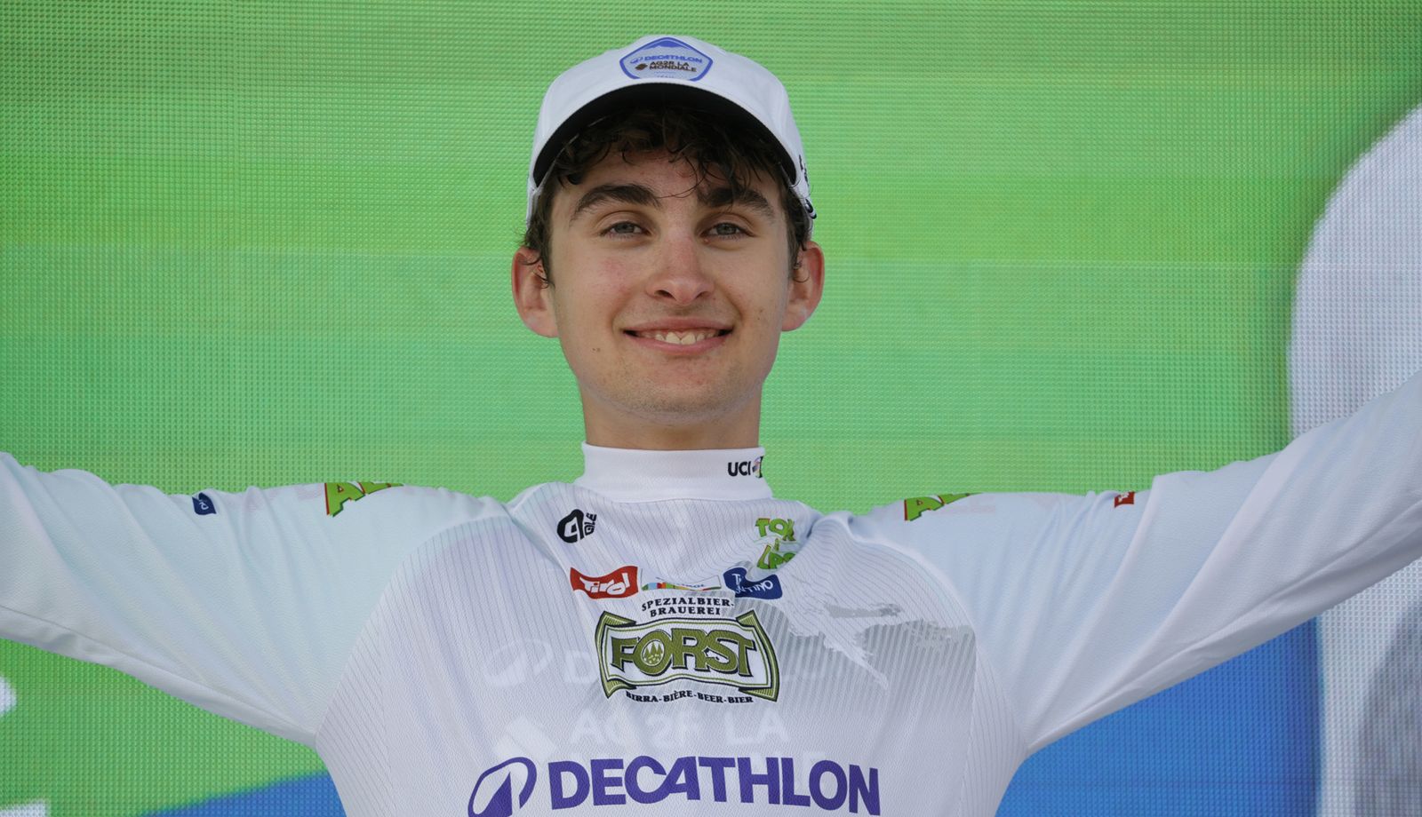 Paul Seixas en una imagen de archivo del pasado Tour de los Alpes