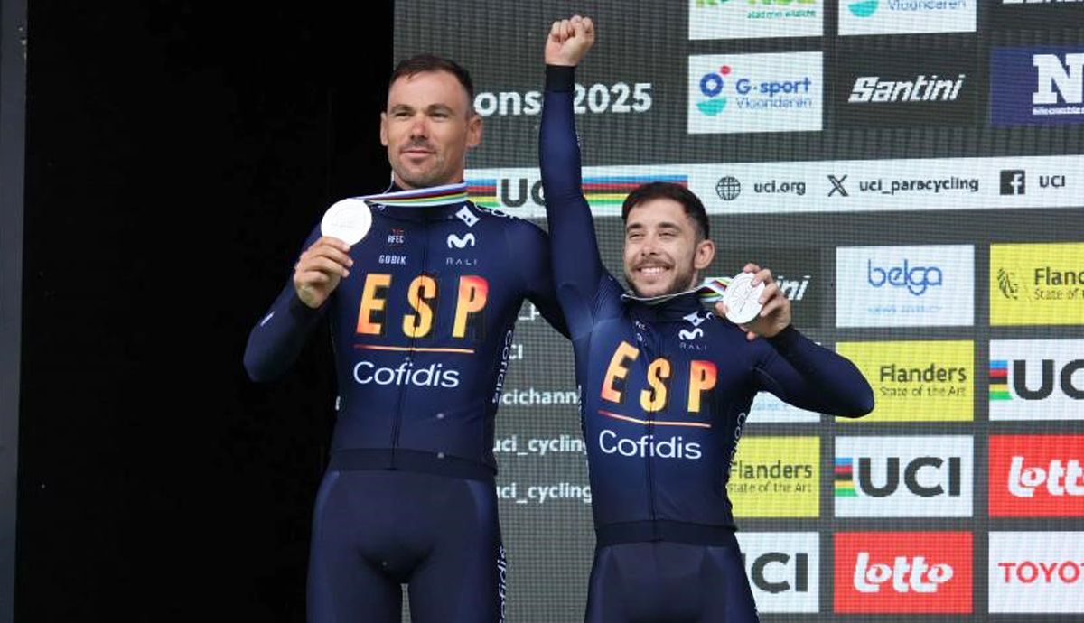Medalla de plata para el tándem Sansó-Teruel