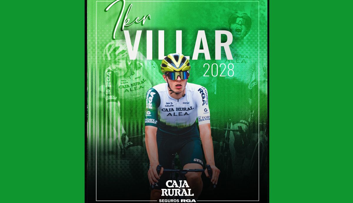 Iker Villar dará el salto a profesionales con Caja Rural - Seguros RGA