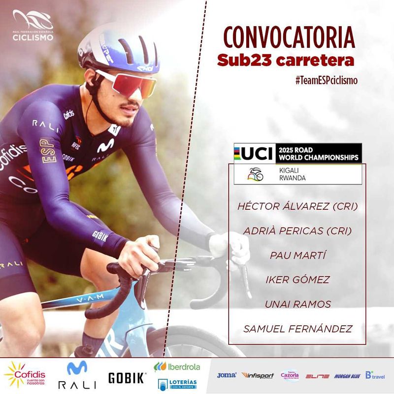 Mundial convocatoria sub 23 masculina