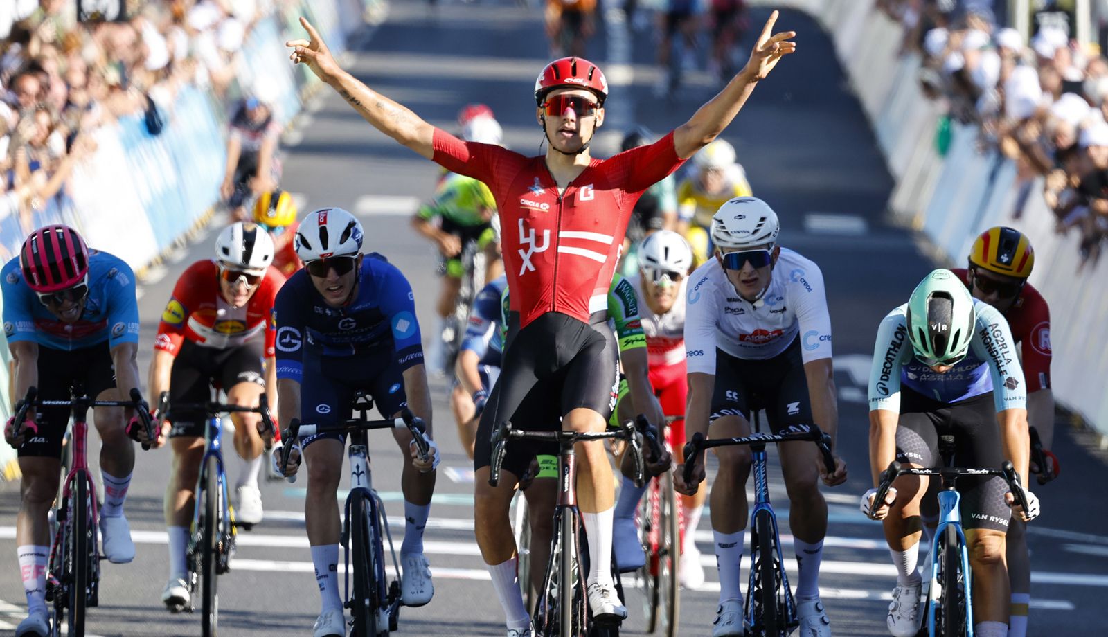 Kockelmann sorprende al sprint en Luxemburgo