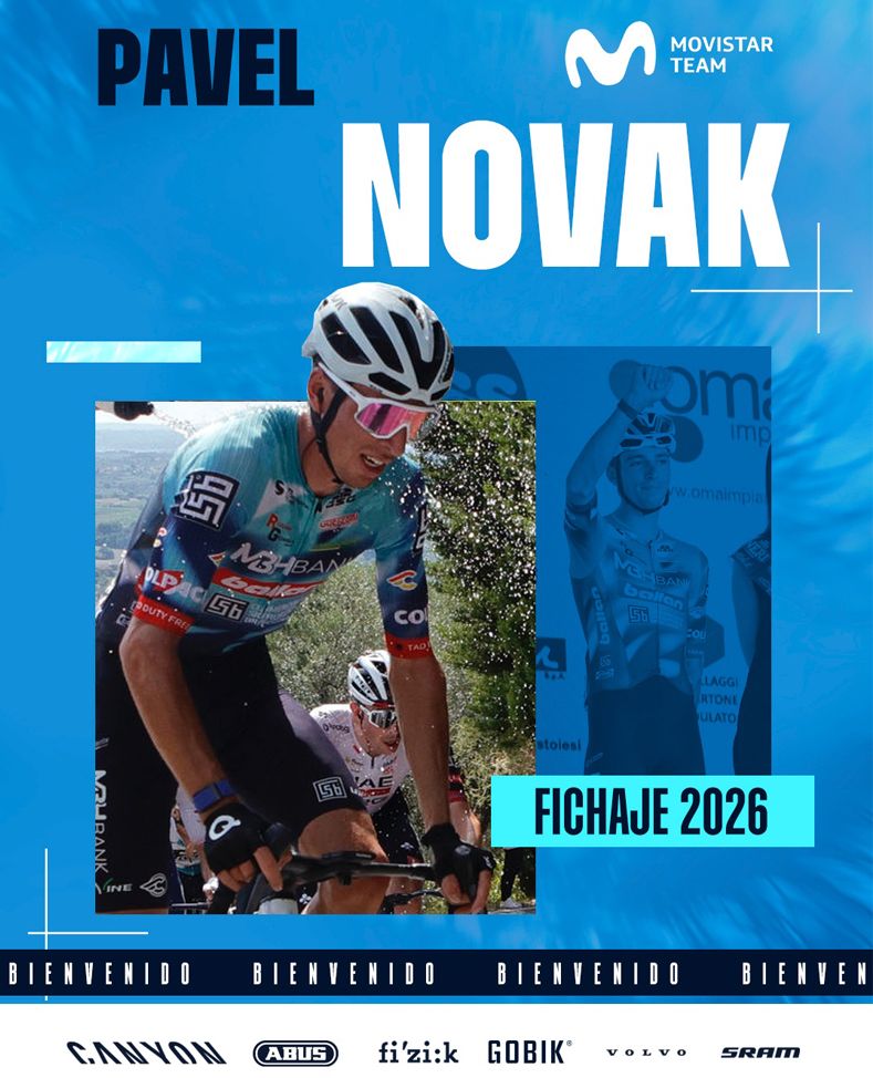 Cartel fichaje Novak Cartel fichaje Novak