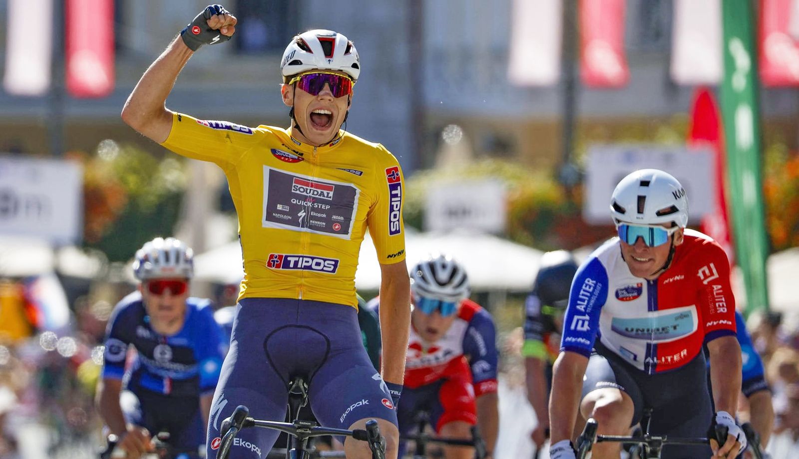Paul Magnier, intratable al sprint en el Tour de Eslovaquia
