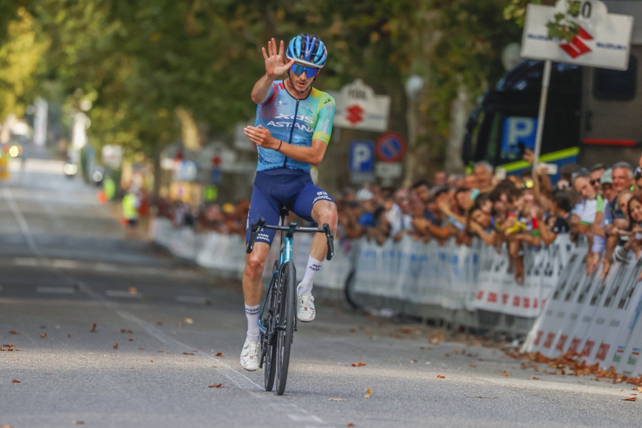 Victoria de prestigio de Christian Scaroni en el Giro della Romagna 