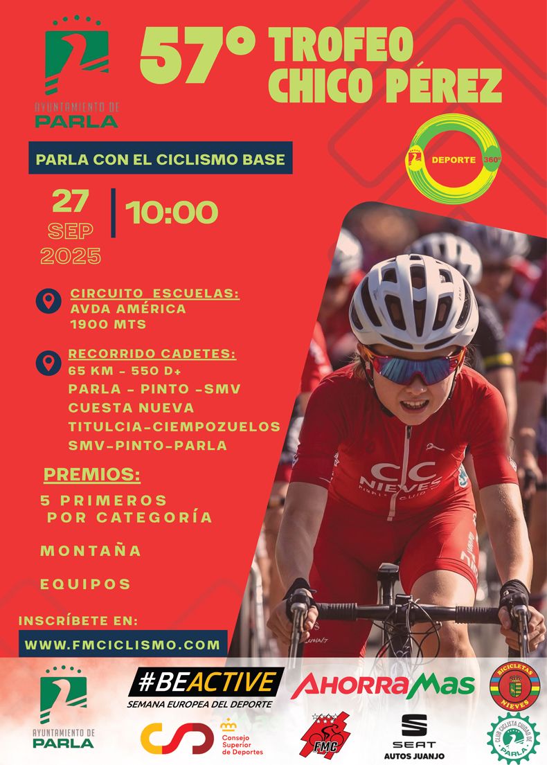 Cartel Trofeo Chico Perez
