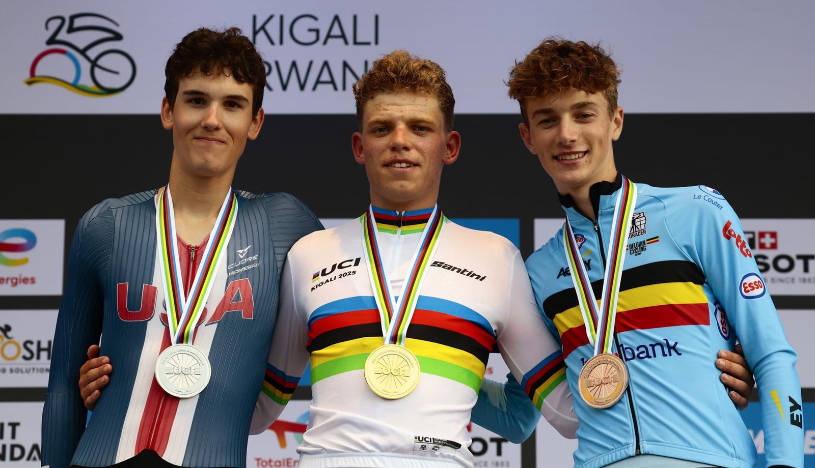 El neerlandés Michiel Mouris, campeón del Mundo junior contrarreloj