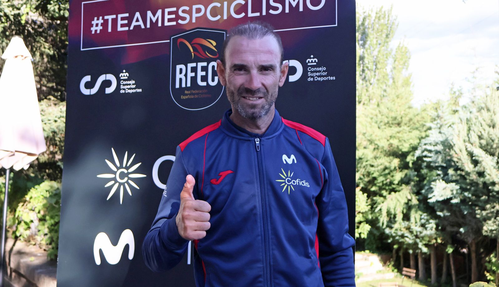 Alejandro Valverde afronta en el Mundial en ruta de Kigali su primera cita como seleccioandor español.