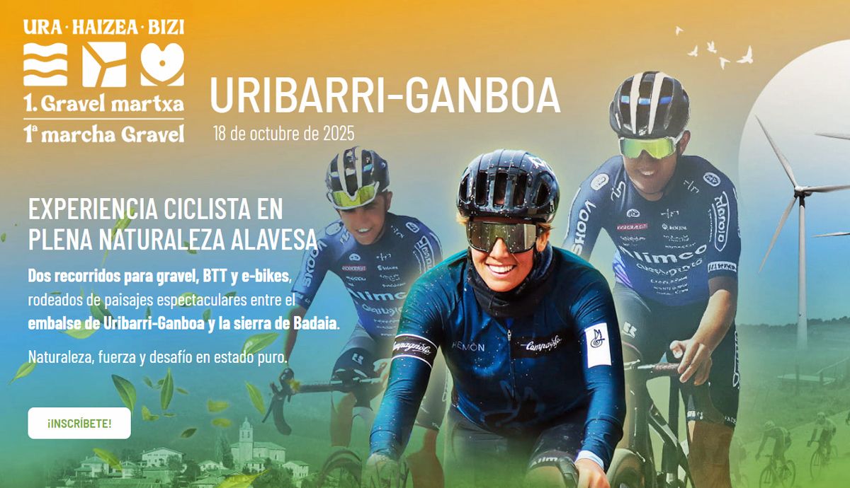 Nace la Marcha Gravel Uribarri - Ganboa - Badaia