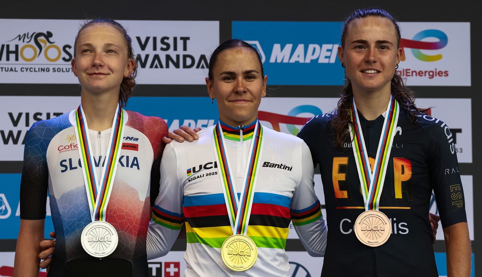 Paula Blasi, bronce en el Mundial sub23; la francesa Célia Gery conquista el arcoíris