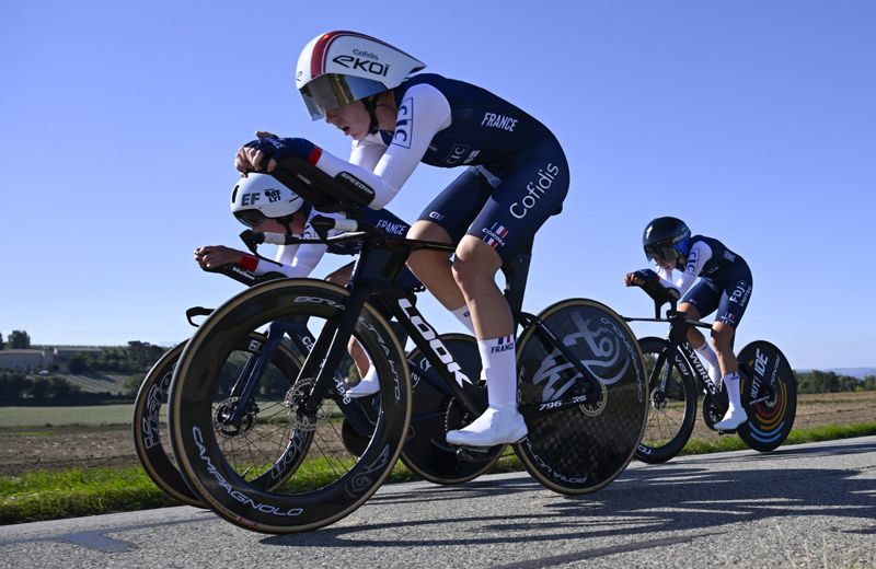 Relevo mixto femenino Francia Relevo mixto femenino Francia