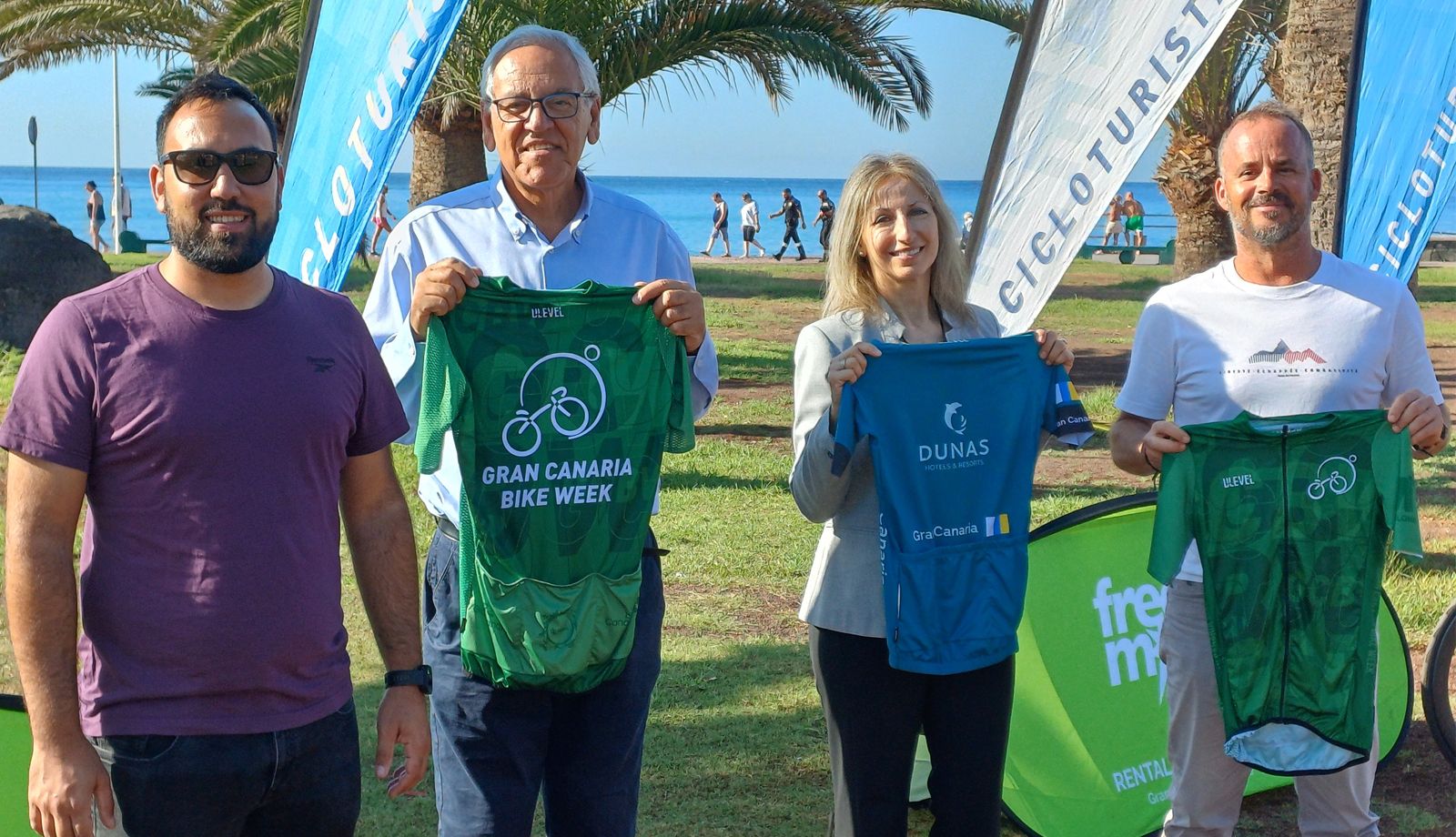 Presentado el maillot oficial de la Gran Canaria Bike Week 2025