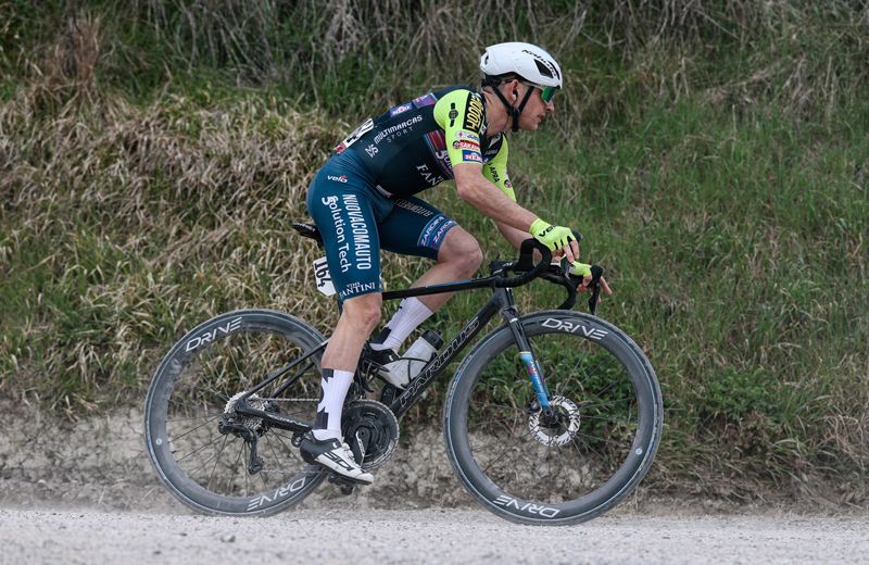 El italiano ha disputado la Strade Bianche en dos ocasiones.