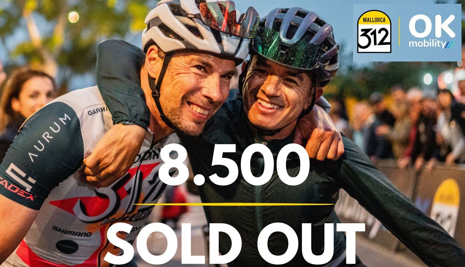 Las inscripciones para la  Mallorca 312 OK Mobility 2026  se agotan en tiempo récord