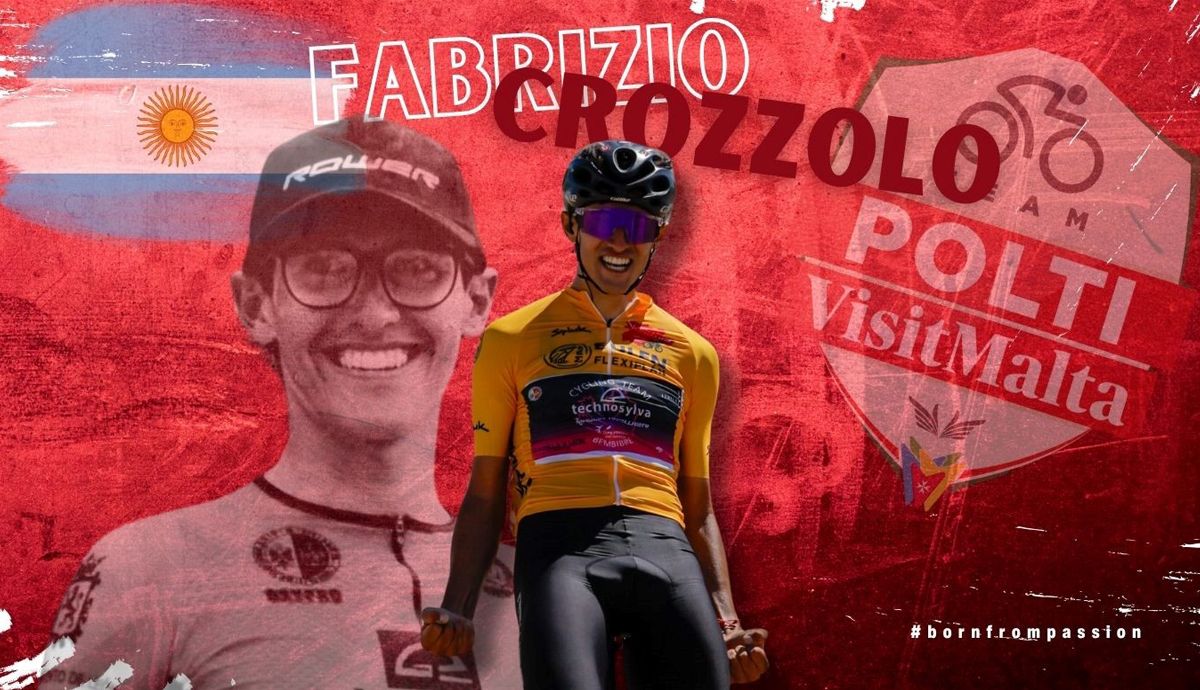 El argentino Fabrizio Crozzolo da el salto a profesionales con Polti VisitMalta
