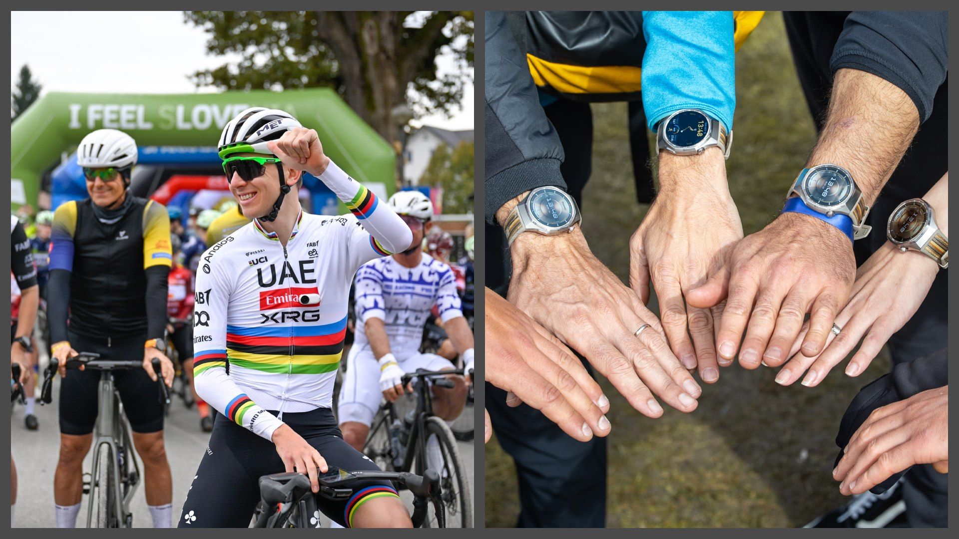 HUAWEI WATCH GT 6 Series y Tadej Pogačar se unen en un épico desafío ciclista