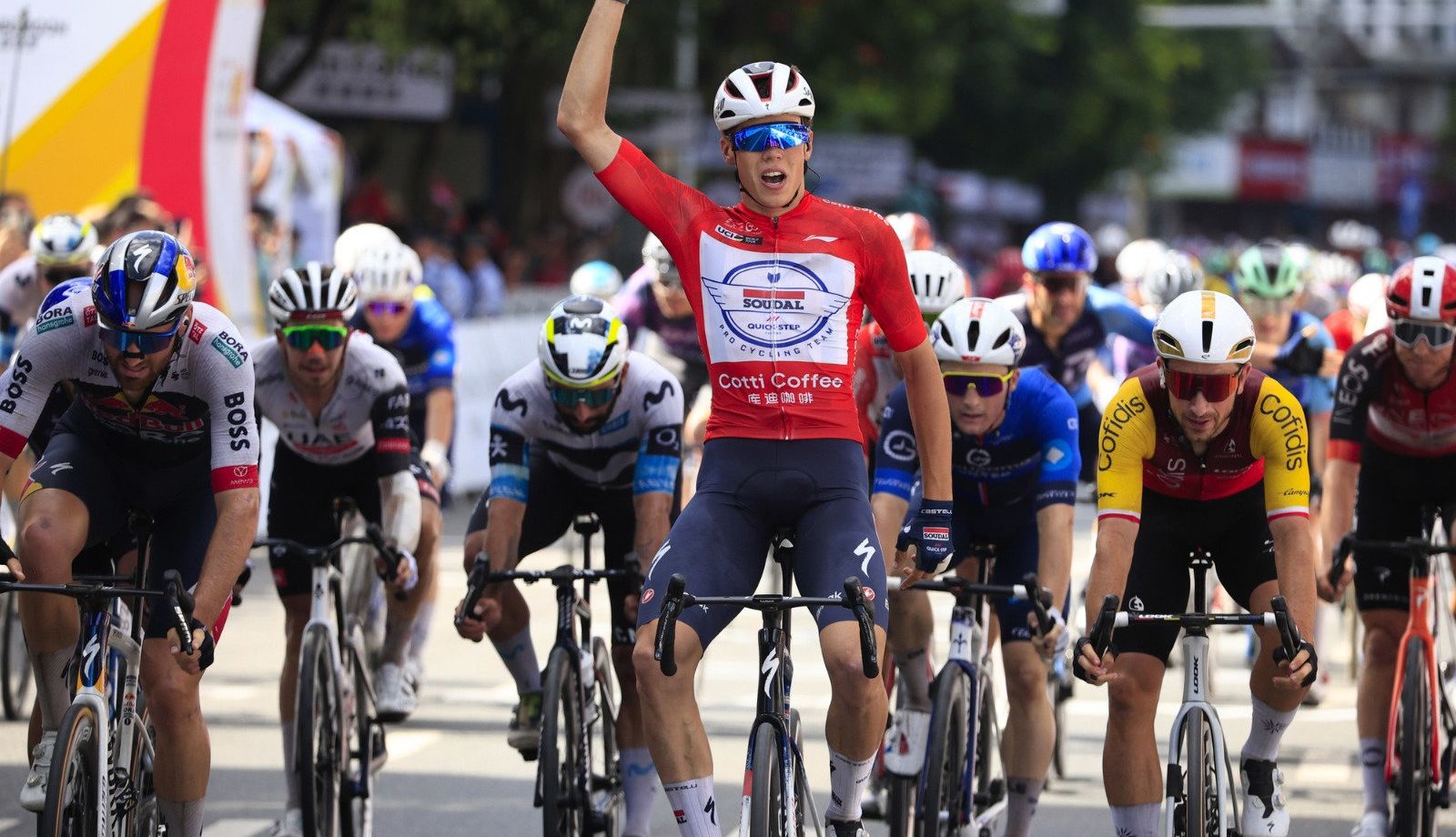 Paul Magnier, intratable al sprint en el Tour de Guangxi