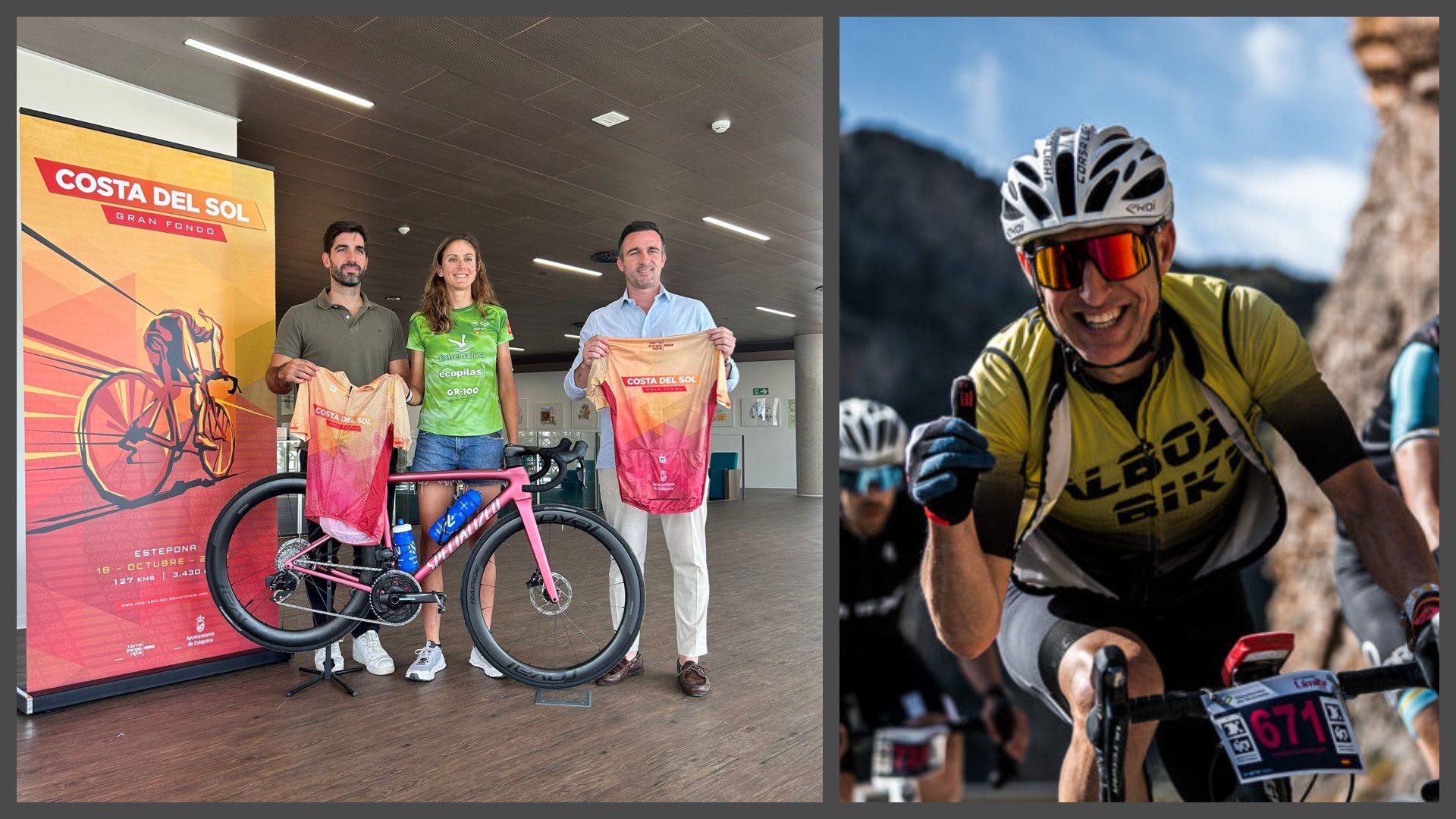 'Costa del Sol Gran Fondo' se presenta oficialmente en el Ayuntamiento de Estepona