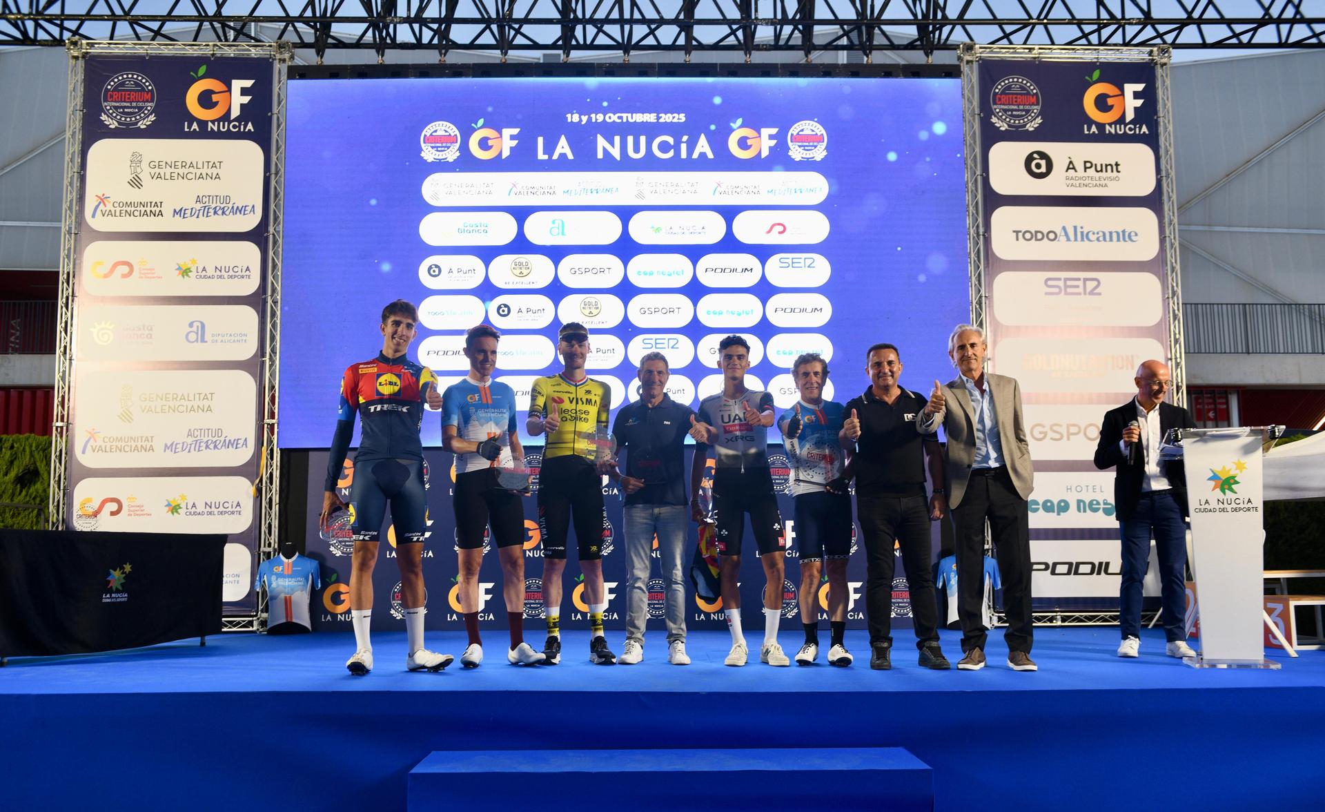 Éxito rotundo del Critérium de La Nucía: espectáculo, emoción y estrellas en una tarde inolvidable