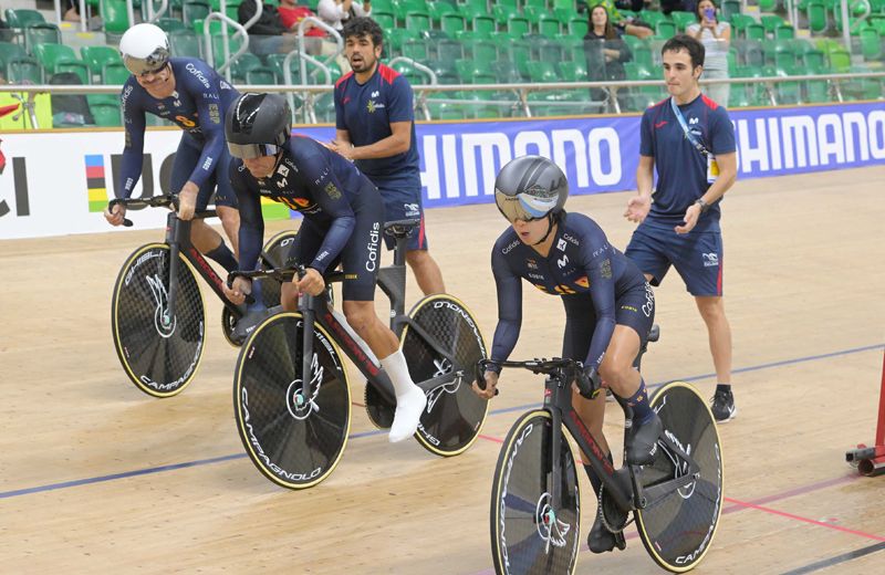 Velocidad por equipos mixta Velocidad por equipos mixta