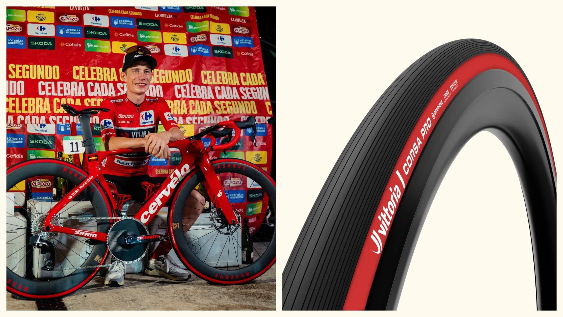 Disponible el Vittoria Corsa PRO en rojo para rendir homenaje al triunfo de Vingegaard en La Vuelta