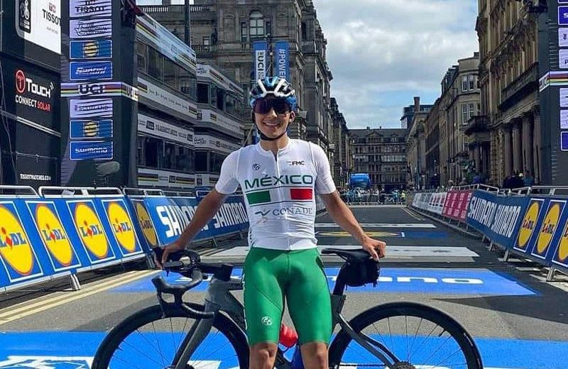 Macías, en el Mundial de Glasgow de 2024 con la selección de México. Macías, en el Mundial de Glasgow de 2024 con la selección de México.