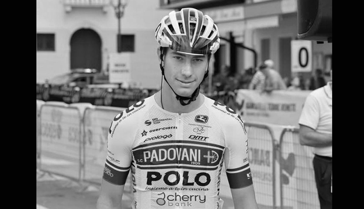 Muere el ciclista Kevin Bonaldo, de 25 años, tras un mes en coma