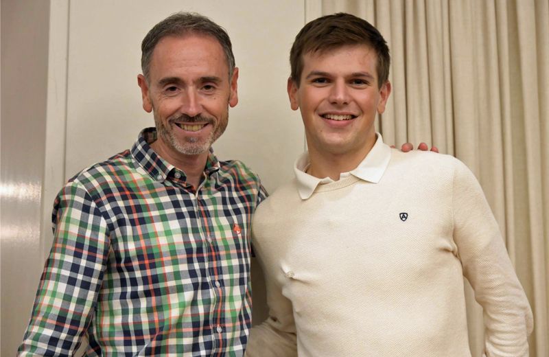 Santi Pérez y Hugo de la Calle